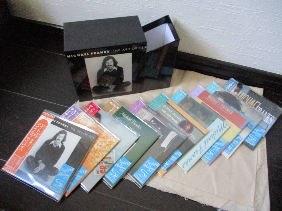 Michael Franks – Mini LP SHM-CD 10 Titles Set + Promo Box Light Mellow 2012 JPN