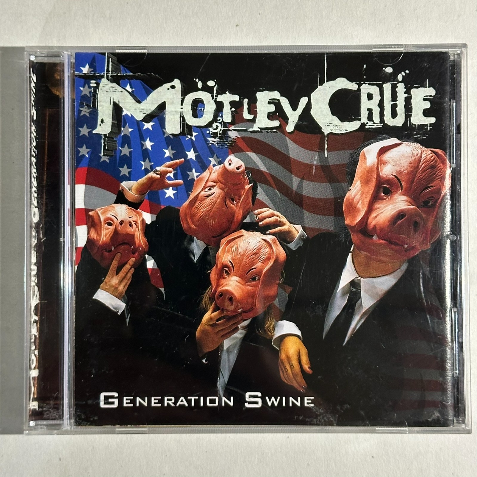Motley Crue Generation Swine CD 1997 Elektra 61901-2 Vince Neil Hard Rock