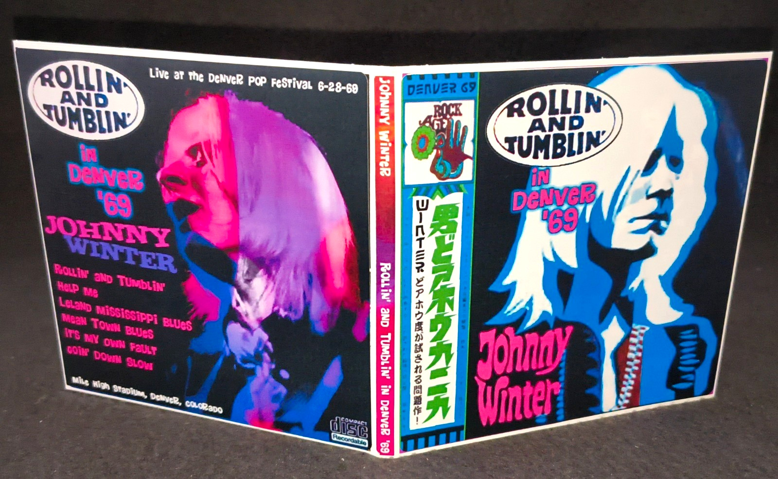 Johnny Winter Denver 1969 Gate Fold CD NEW