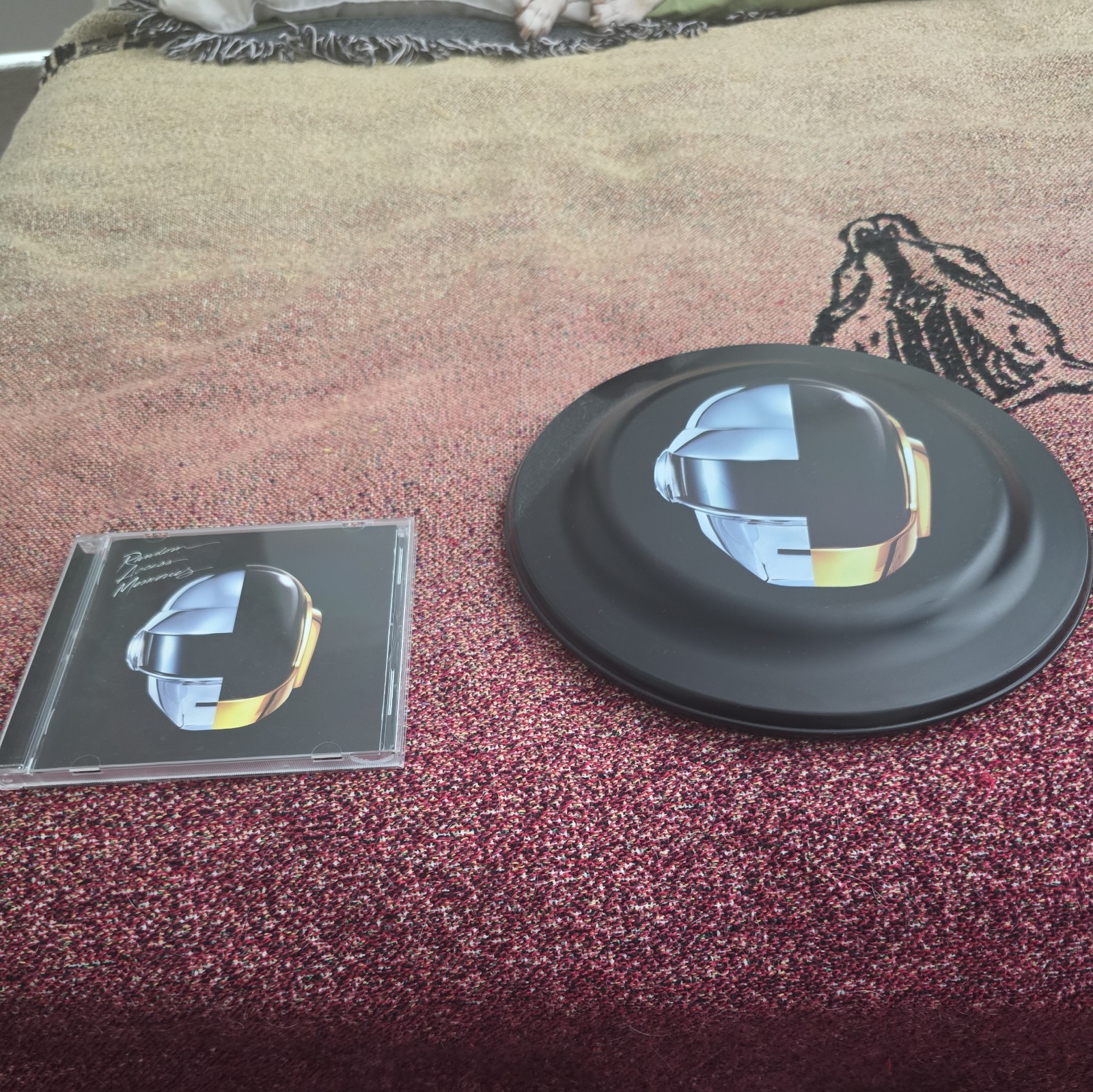 Daft Punk CD Frisbee with Japan CD release