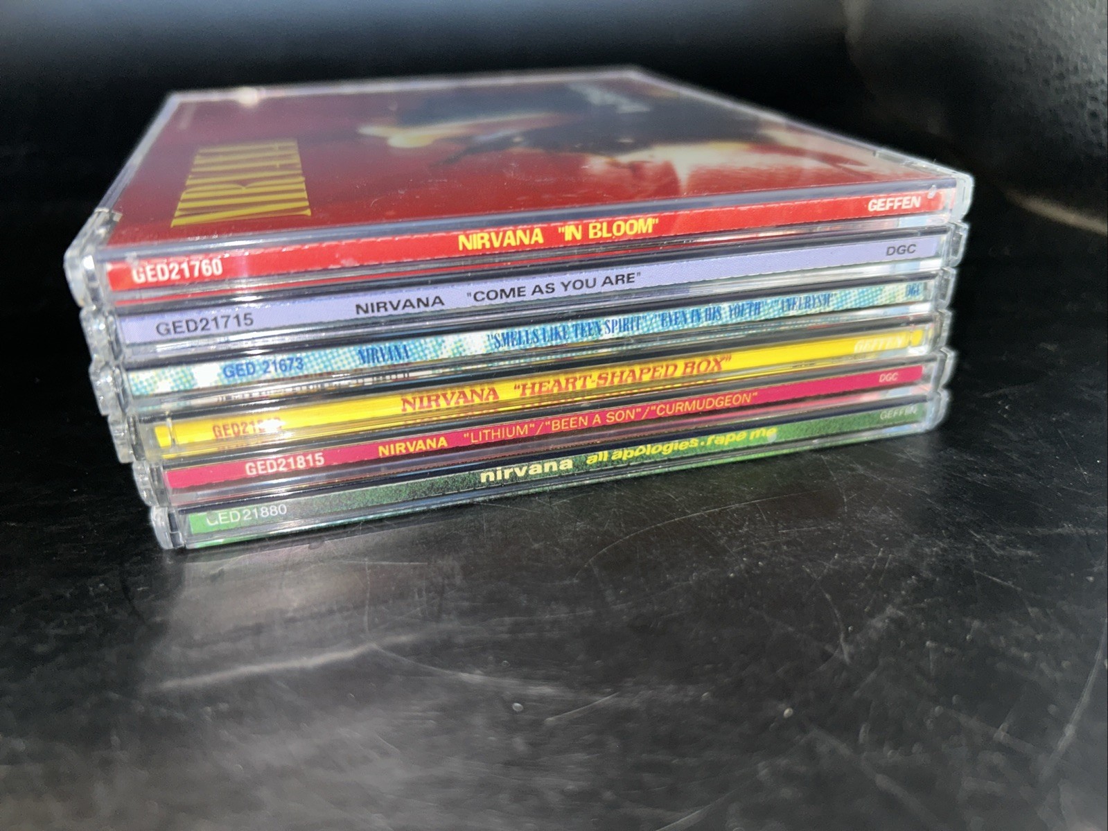 NIRVANA • The Nevermind & In Utero Singles 6CD Box Set NIR9505 Rare