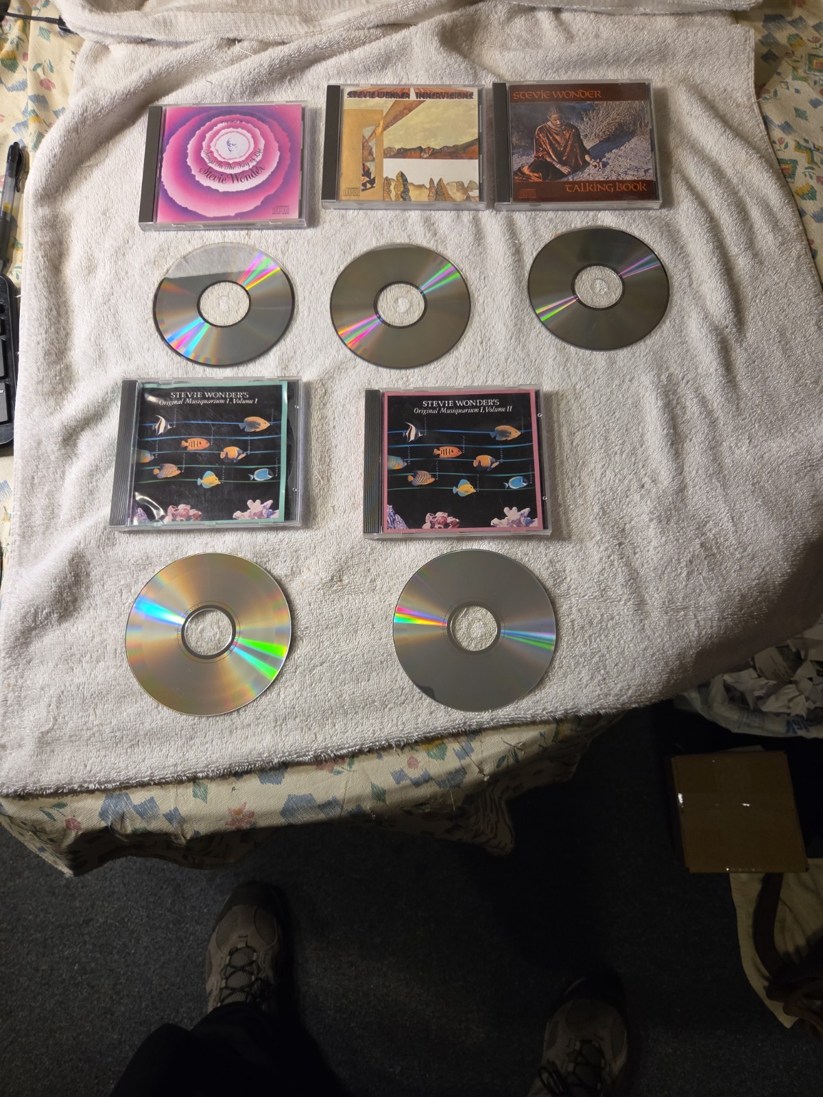 STEVIE WONDER SONGS KEY LIFE/TALKING BOOK/INNERVISIONS Musicquarium, All mint CD