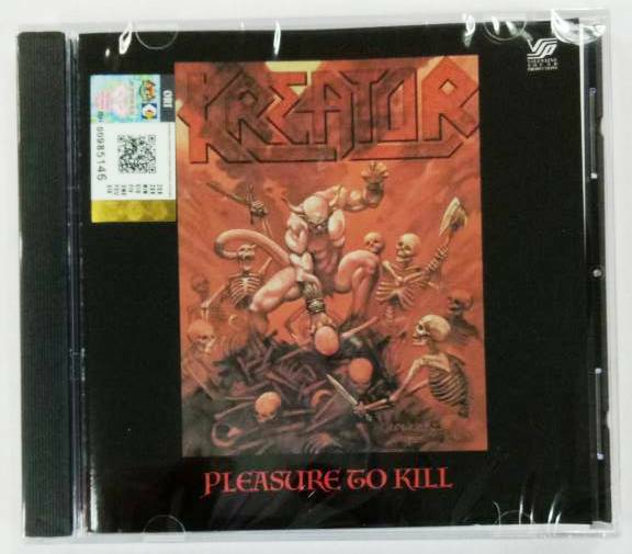 Kreator Pleasure To Kill CD Malaysia VSP Reissue Album Thrash Metal Music Mint