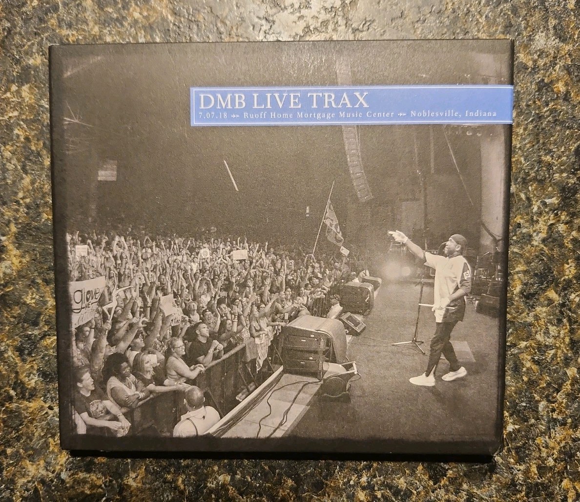 Dave Matthews Band DMB Live Trax 3 CD +Blu-ray- Vol 46 Indiana 07/07/2018