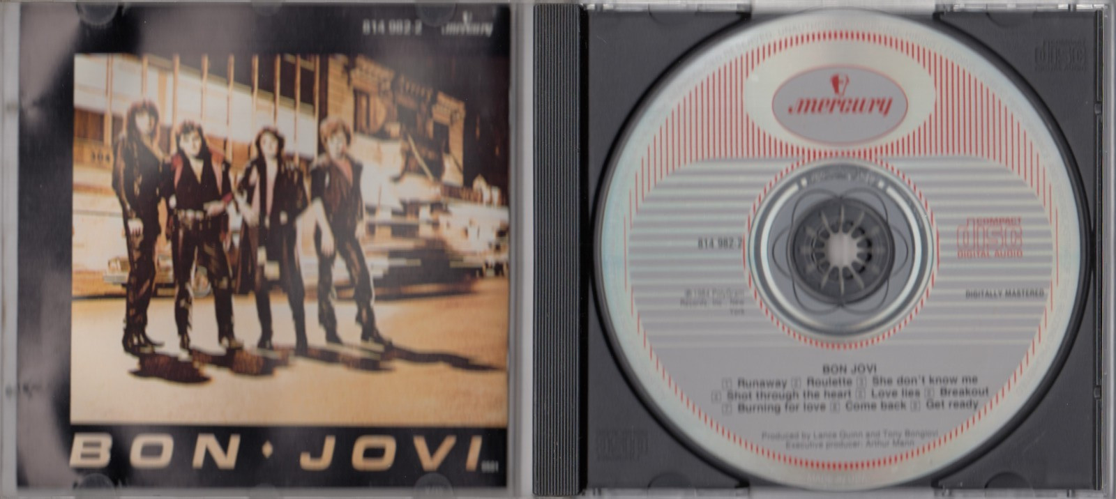 Bon Jovi by Bon Jovi (CD, Oct-1990, Mercury)
