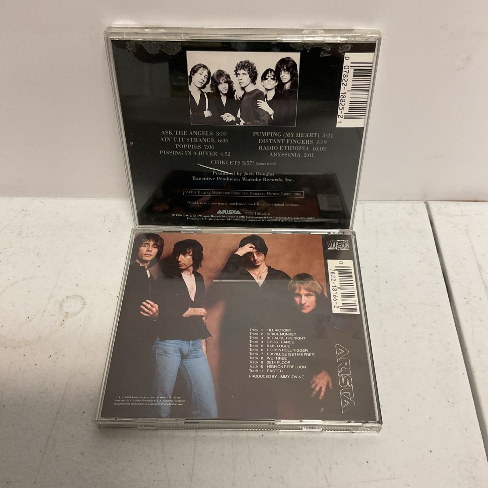 Patti Smith Group 2 CD Lot: Easter, Radio Ethiopia