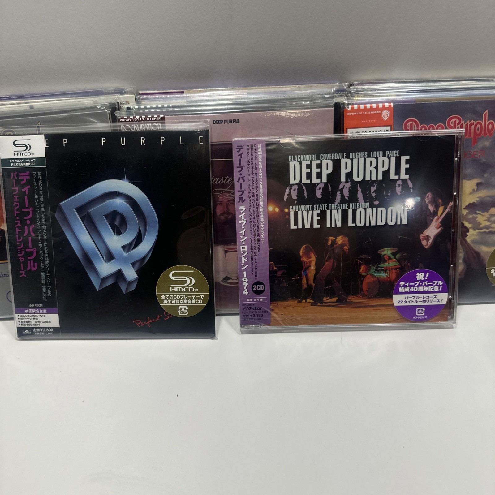 DEEP PURPLE -JAPAN SHM-CD K2HD Mini LP CD Set “20 CD’S” W/PROMO BOX