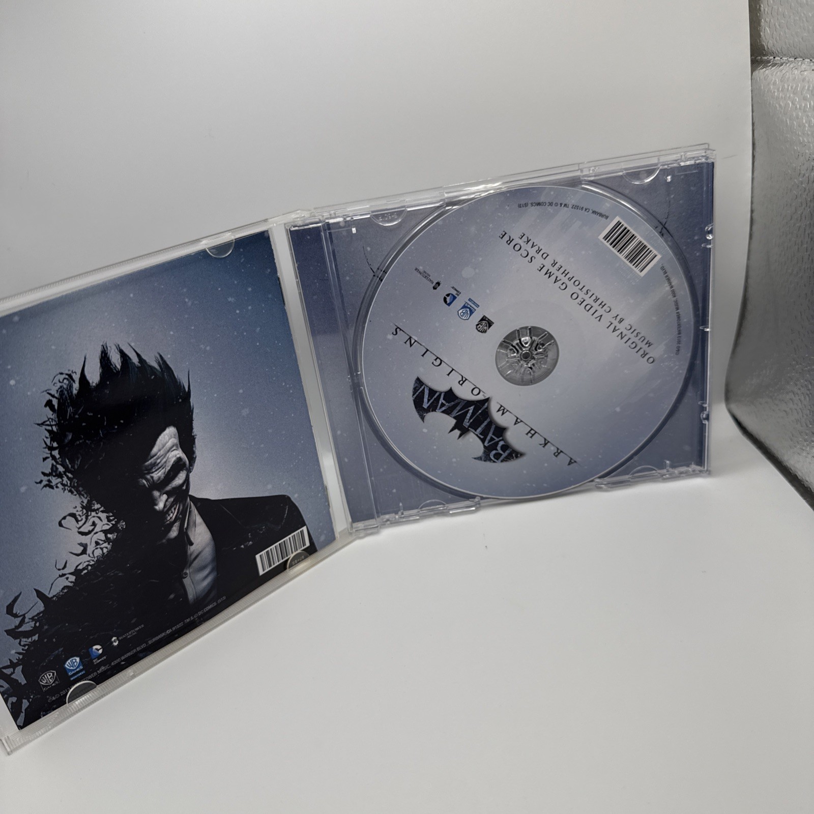 Batman Arkham Origins CD cdr video game soundtrack Christopher Drake score DC
