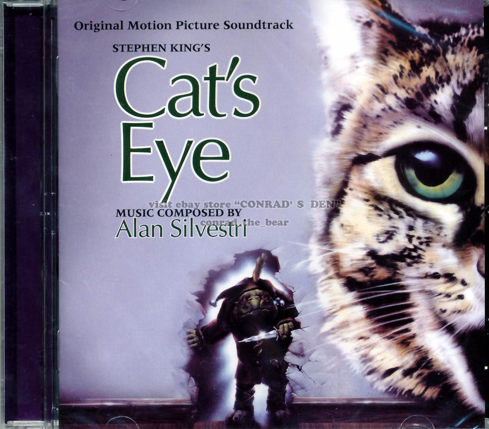 Alan Silvestri “CAT’S EYE” score Intrada Limited CD sold out SEALED