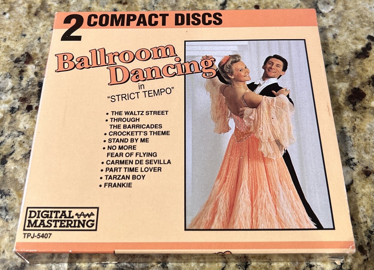 Ballroom Dancing in Strict Tempo – Music CD – Various Artists 2-CD SET