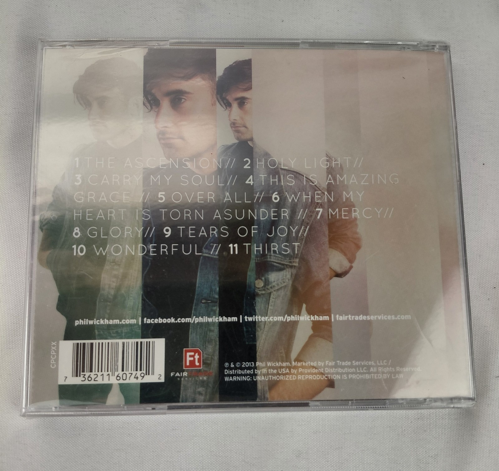 Phil Wickham – The Ascension CD 2013 NEW SEALED – Contemporary Christian Worship