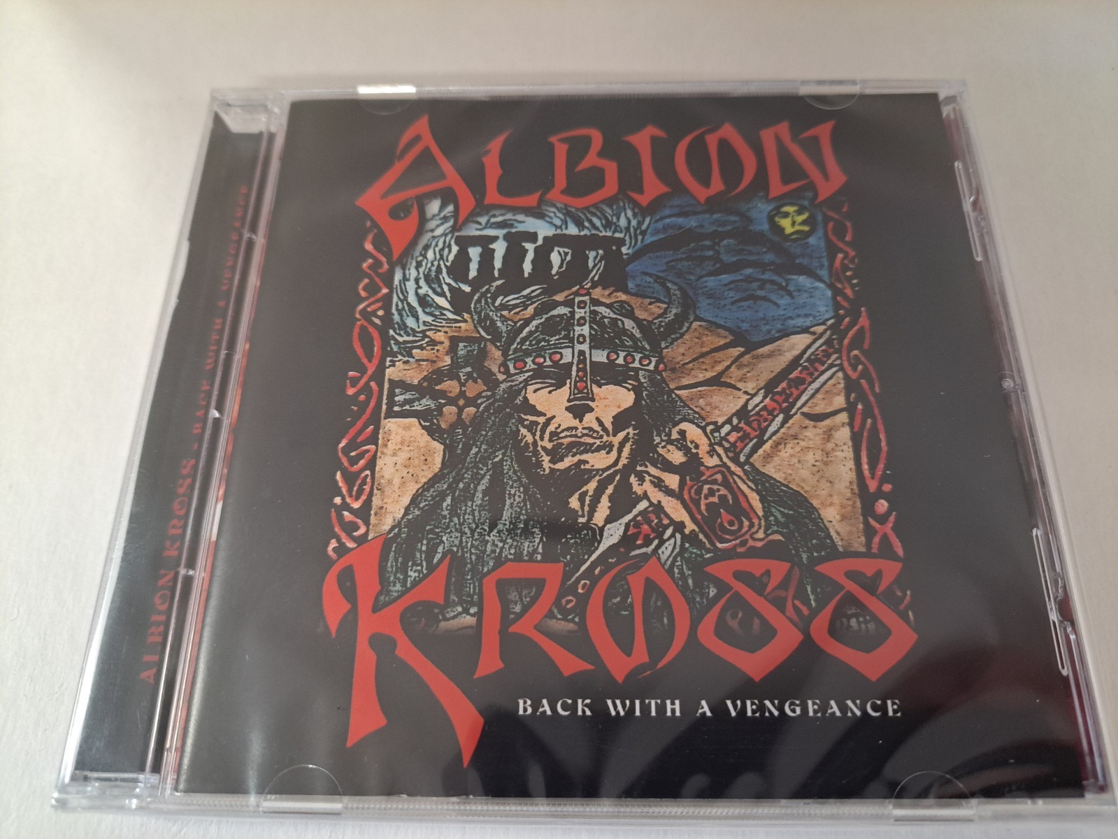 Albion Kross Back With A Vengeance New CD Reissue Remastered USA Metal Prog