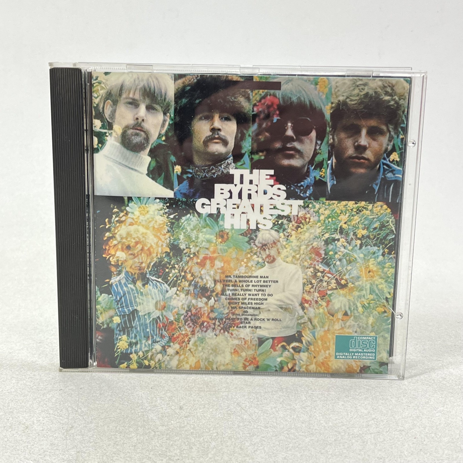 The Byrds CD Great Greatest Hits Remastered Columbia Rock Folk Multicolor Album