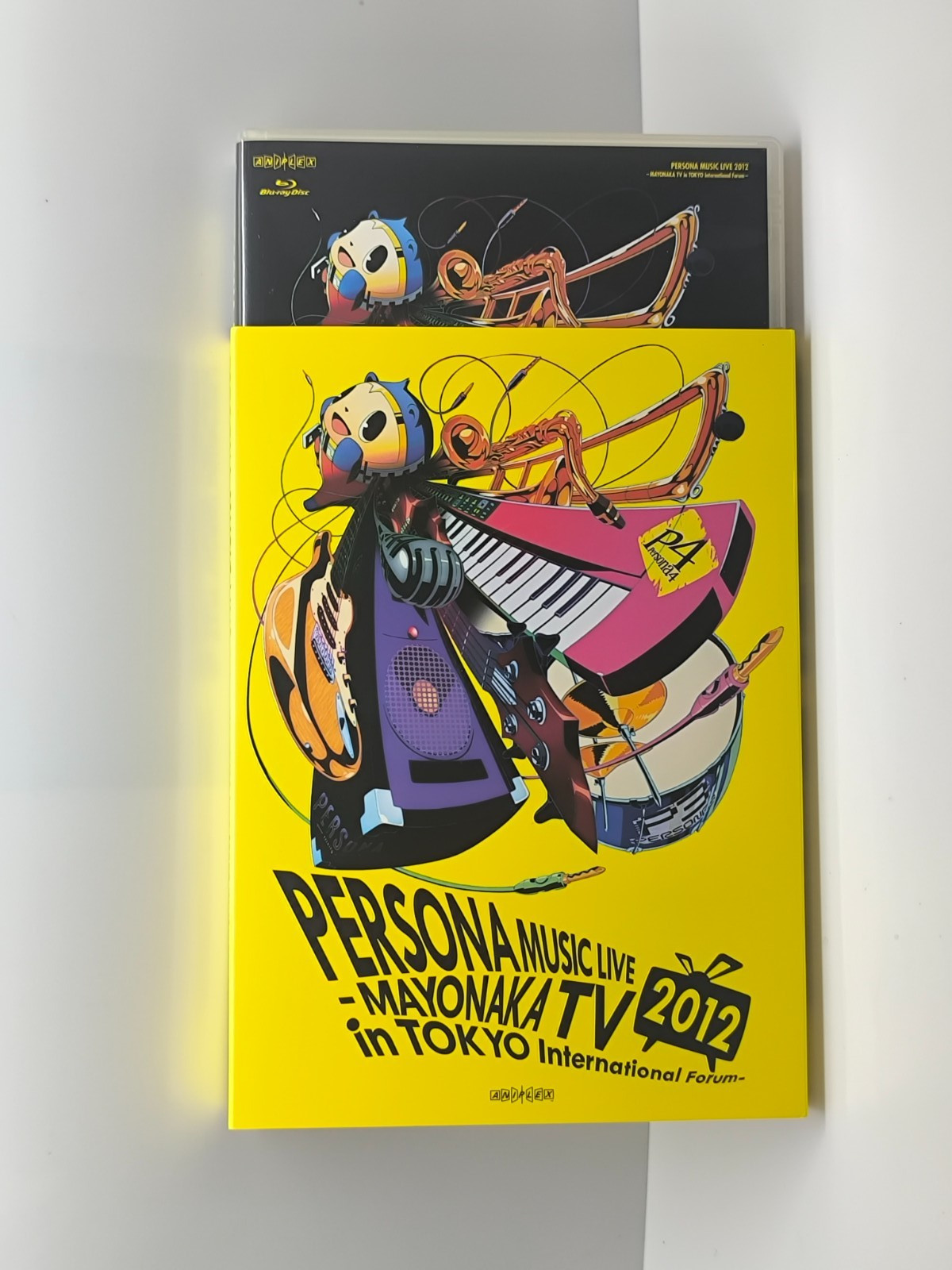 Persona Music Live 2012 Mayonaka TV Blu-ray CD Japan Import Aniplex obi