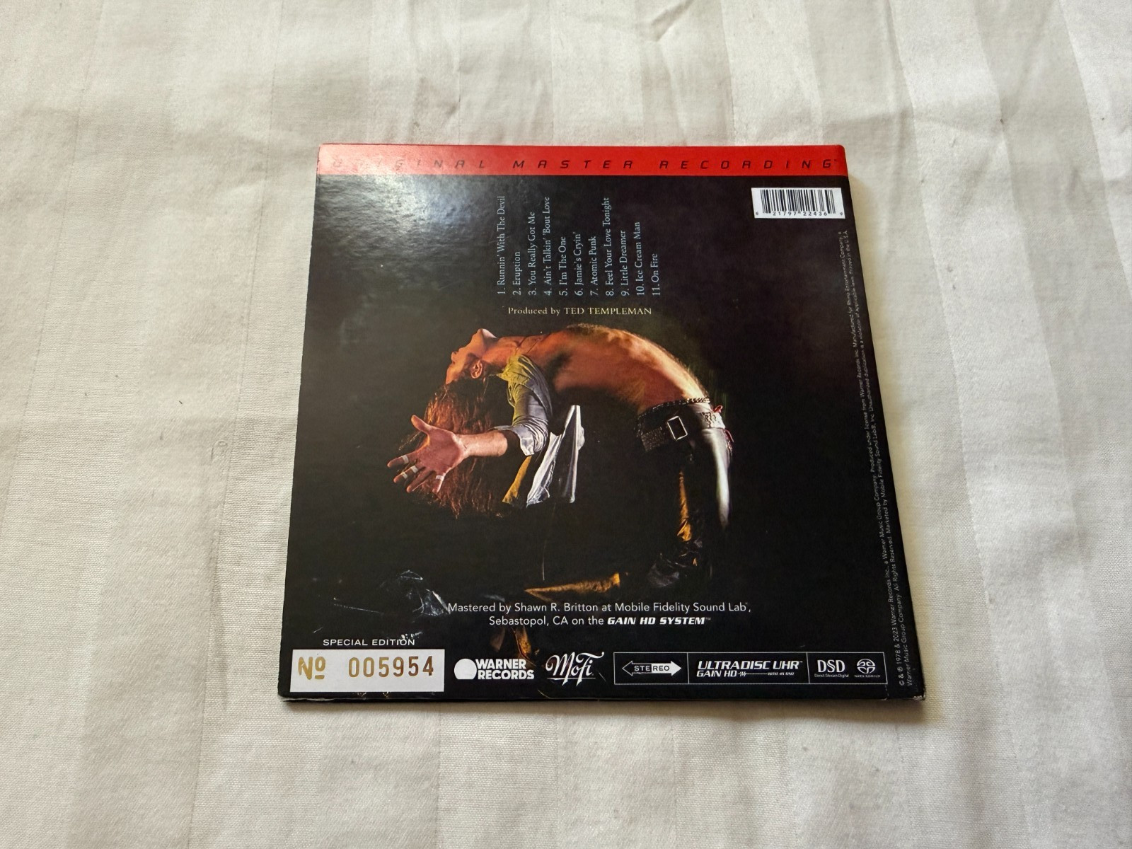 Van Halen – S/T SACD 2023 MSFL Hybrid Original Master Self-Titled OOP RARE