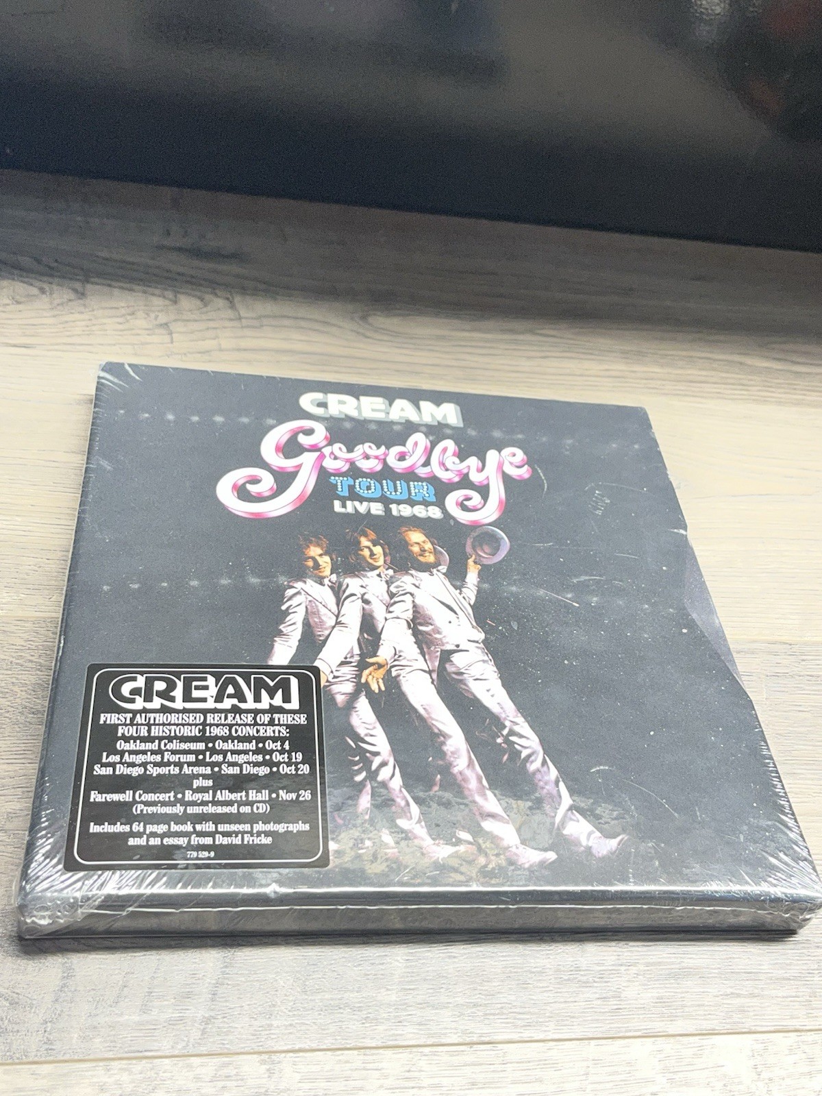 Goodbye Tour Live 1968 by Cream (4 CD, 2019) NEW Sealed