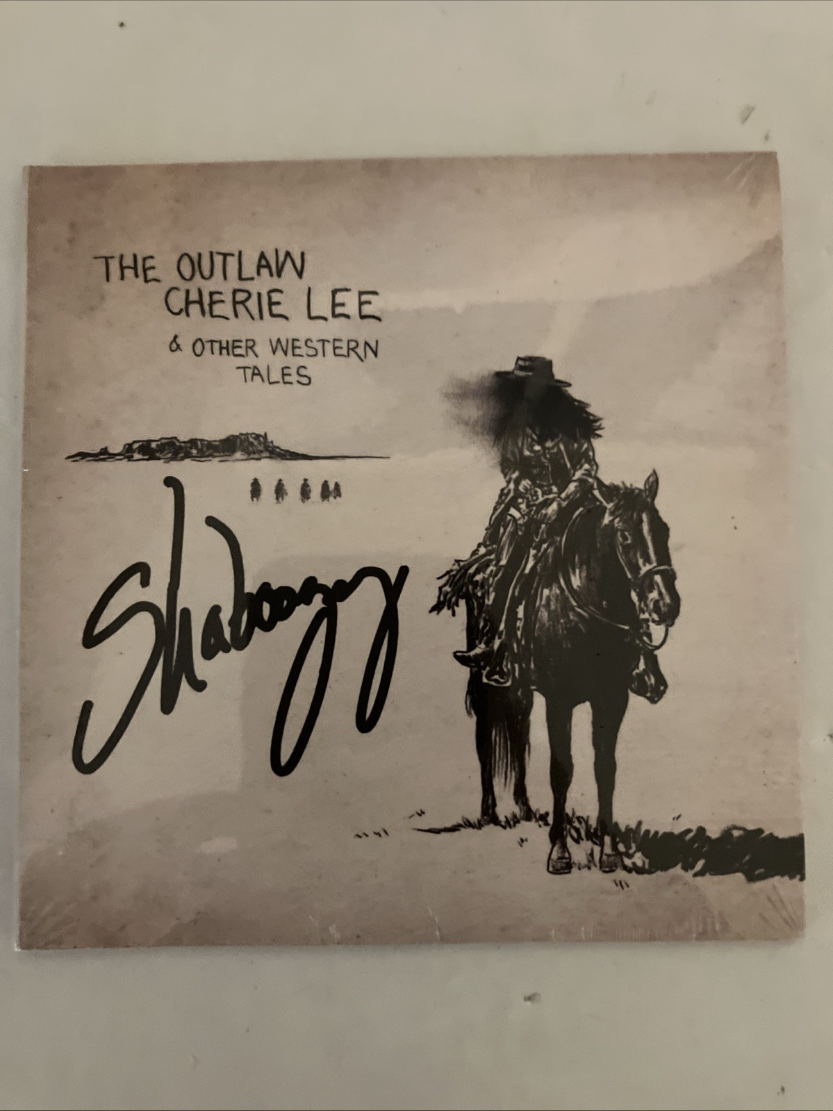Shaboozey Outlaw Cherie Lee & Other Western Tales SIGNED AUTOGRAPHED CD In Hand