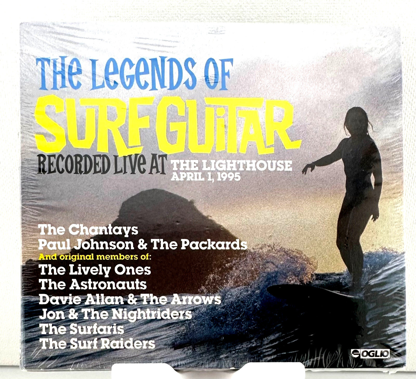 The Legends of Surf Guitar (CD, 2025, Oglio Records) NEW, Live SURF