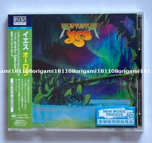 New Yes Aurora Standard Edition Blu spec CD2+Bonus Track+Booklet Japan SICP31856