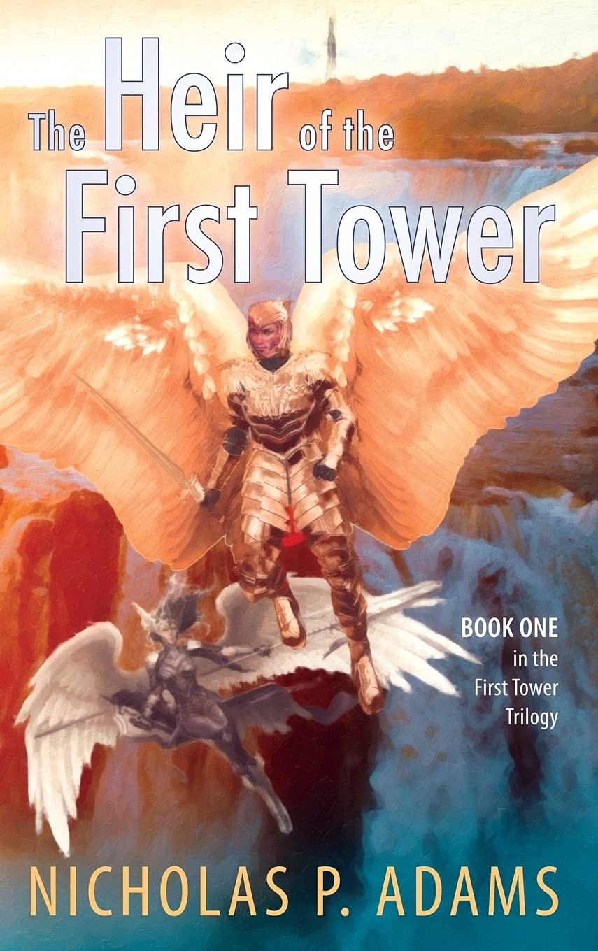 Heir of the First Tower (1) by Adams New 9781951374716 Fast Free Shipping..