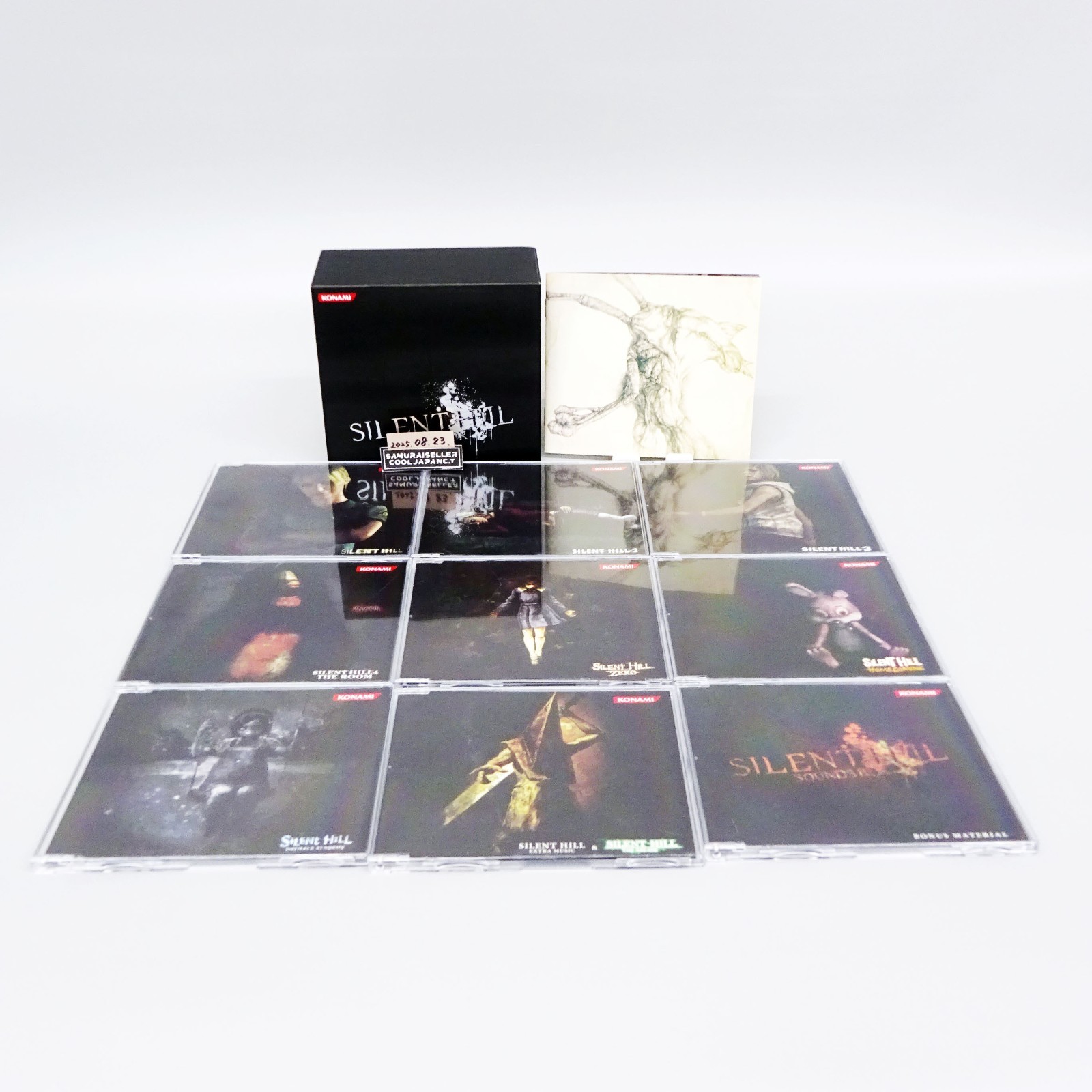 SILENT HILL Sounds Box Music Soundtrack 8 CD DVD KONAMI GFCA243-251 Game USED