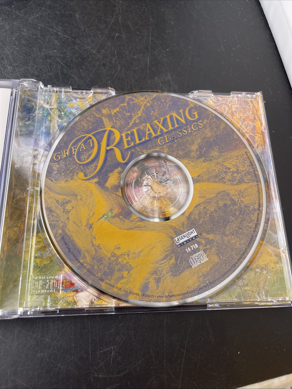Great Relaxing Classics CD Mozart Rossini 71 Min Laserlight Classical
