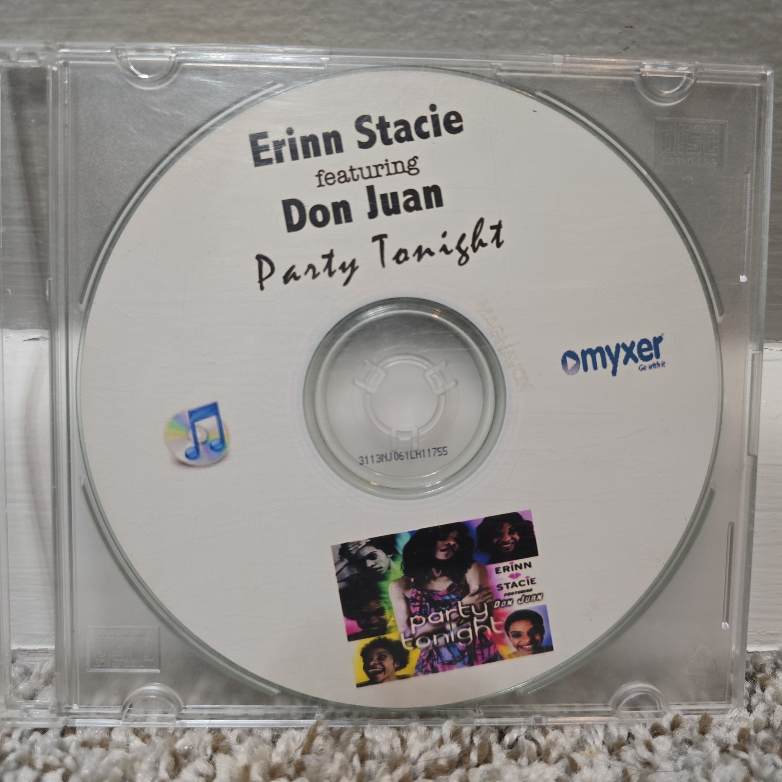 Erinn Stacie W/ Don Juan – Party Tonight Promotional Promo CD G-Funk OOP RARE