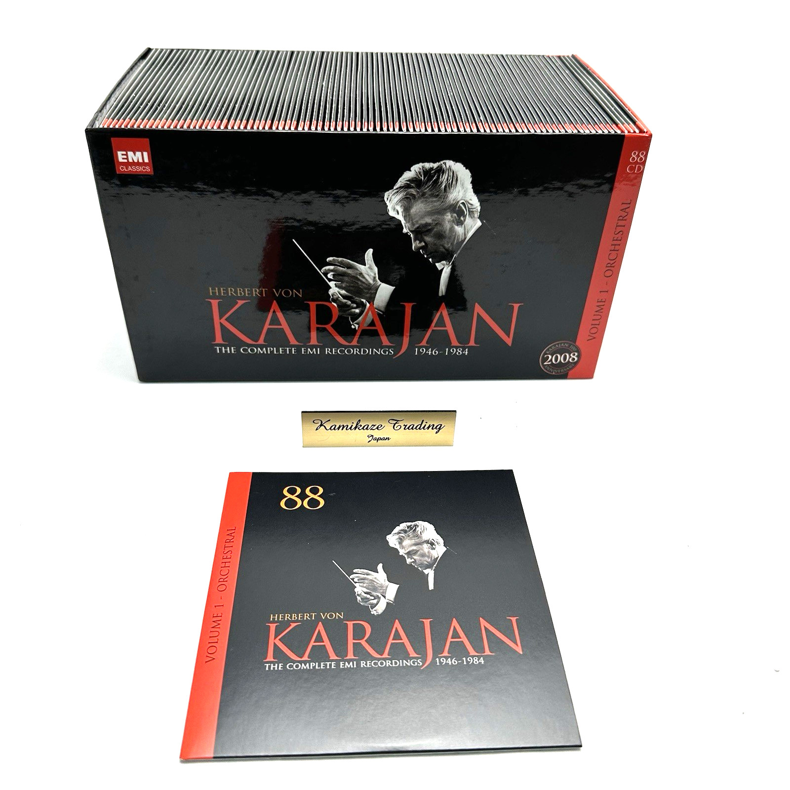 Herbert von Karajan: The Complete EMI Recordings 1946-1984# 88CD-BOX-RAR-OOP-TOP