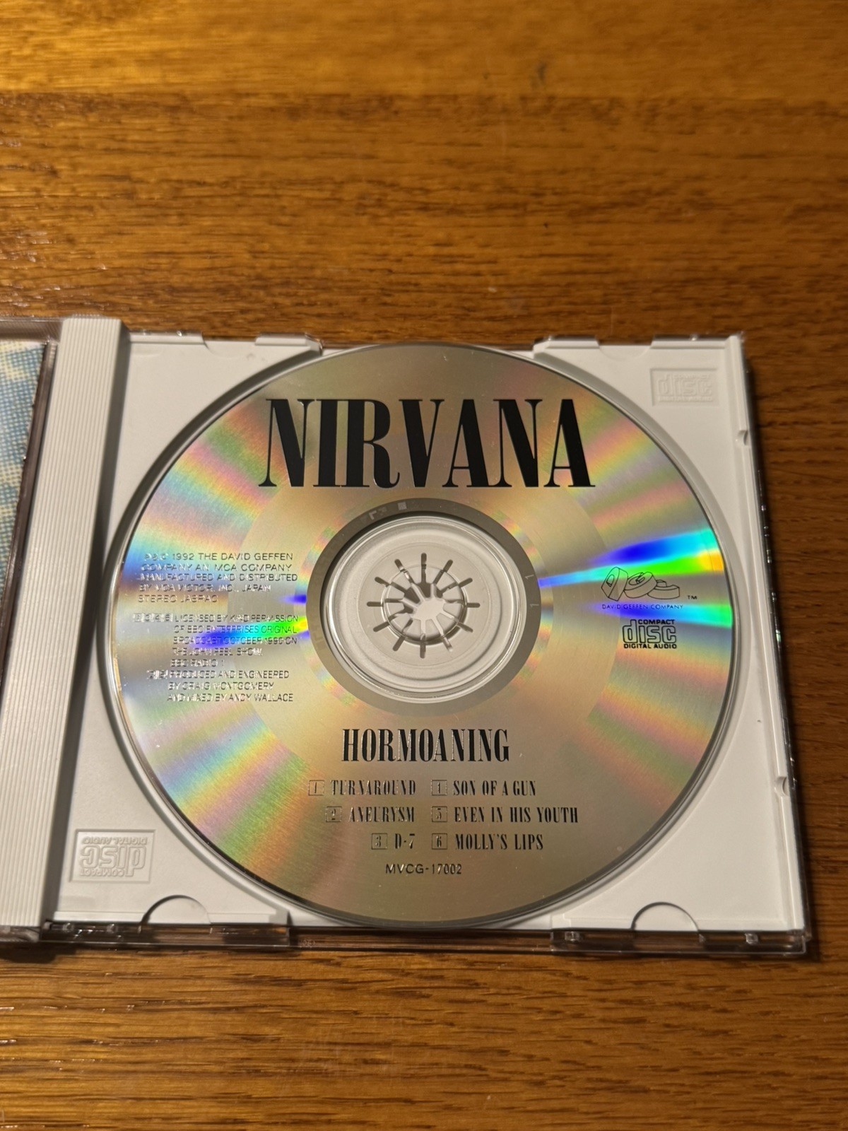 Nirvana Hormoaning (1992) Japanese Import EP 6 Track Rare Long Out Of Print