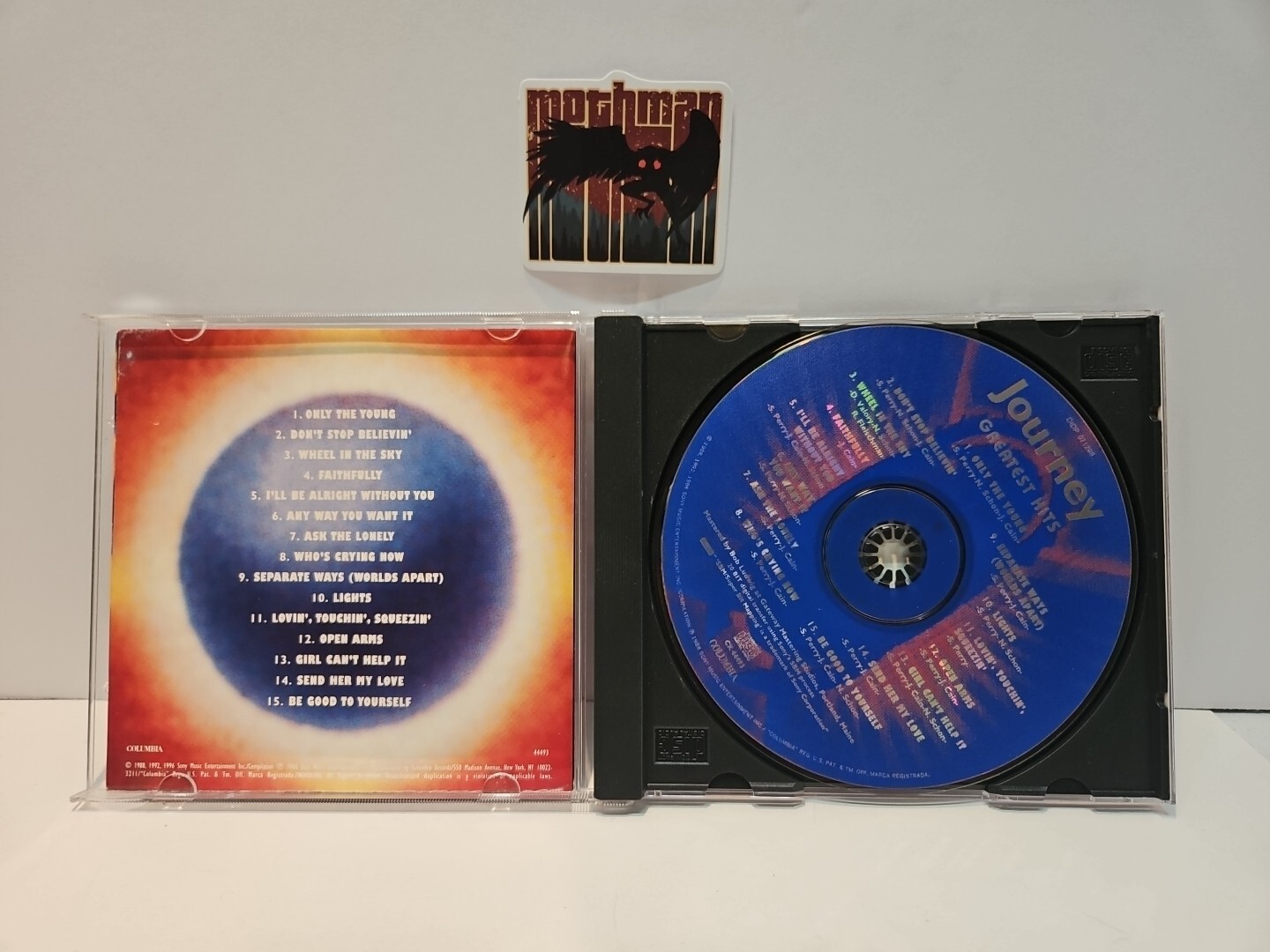 Journey Greatest Hits CD Autographed, Neal Schon,Jonathan Cain & Ross Valony