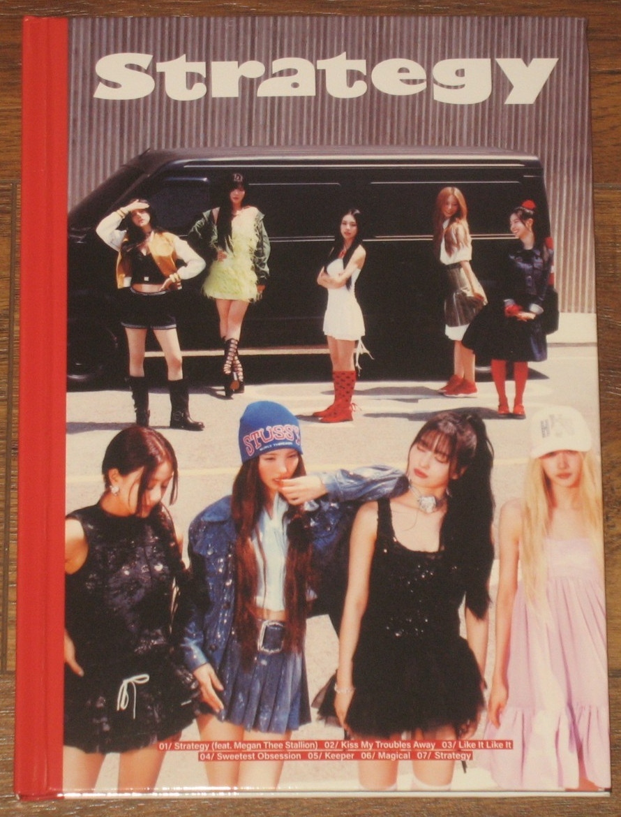TWICE 14th Mini Album “STRATEGY” Autographed Photocard CD+Book+Poster+Ornament