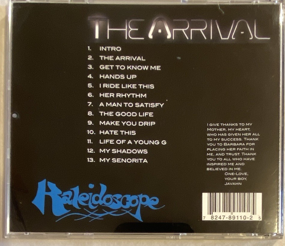 JAVAHN The Arrival PRIVATE PRESS Rare HIP HOP Random Rap R&B MMA