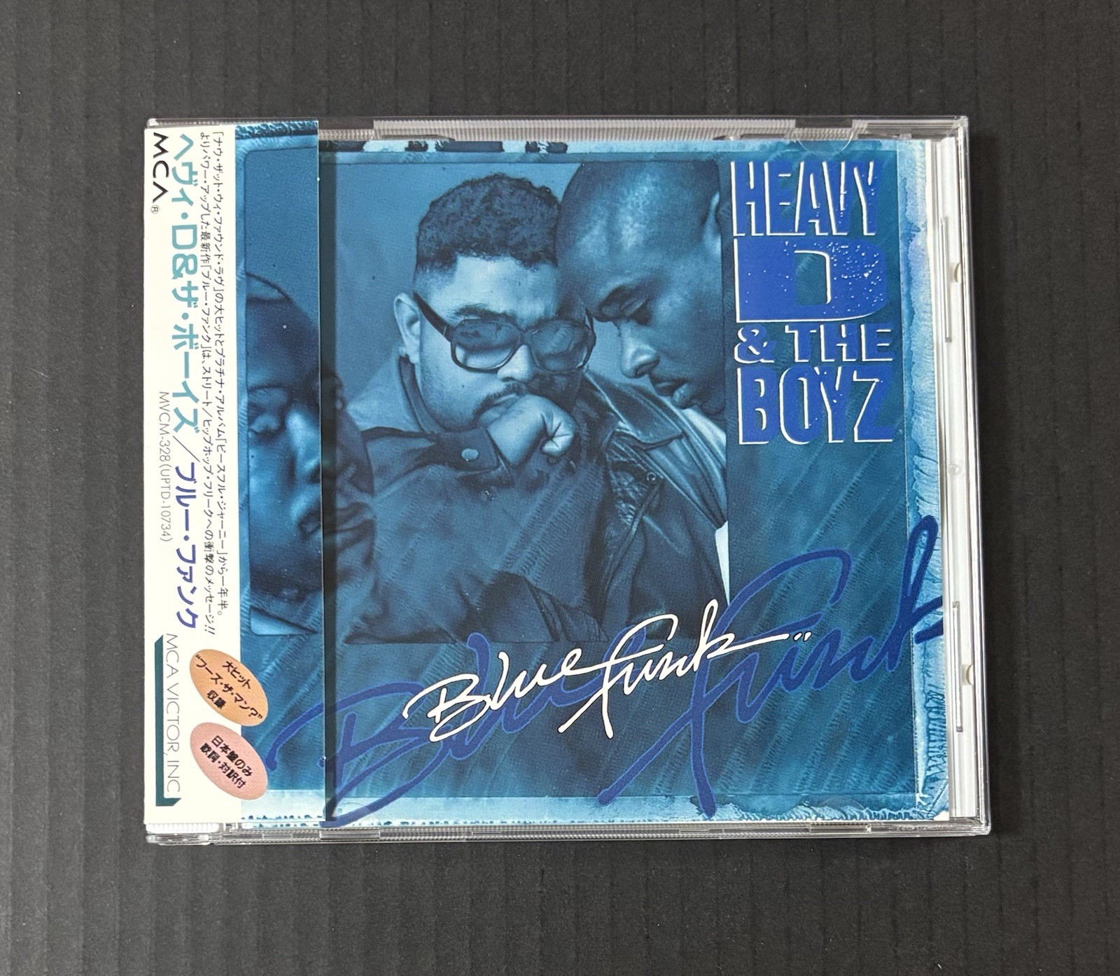 Heavy D. & The Boyz Blue Funk 1993 Japan Promo CD OBI Pete Rock DJ Premier B.I.G