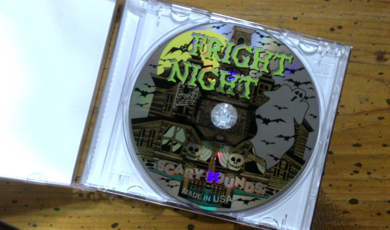 Fright Night Scary Sounds & Music (CD) 71 min