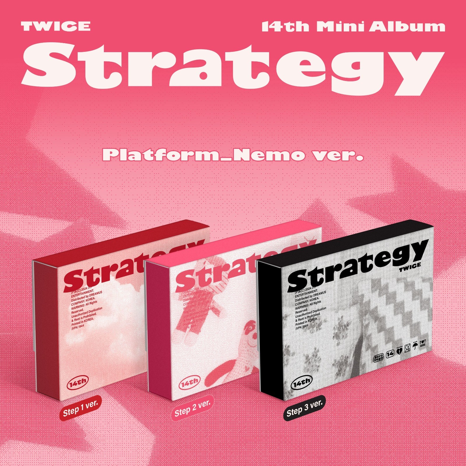 [KPOP REPUBLIC] TWICE 14th Mini Album ‘Strategy’ (Platform Nemo)