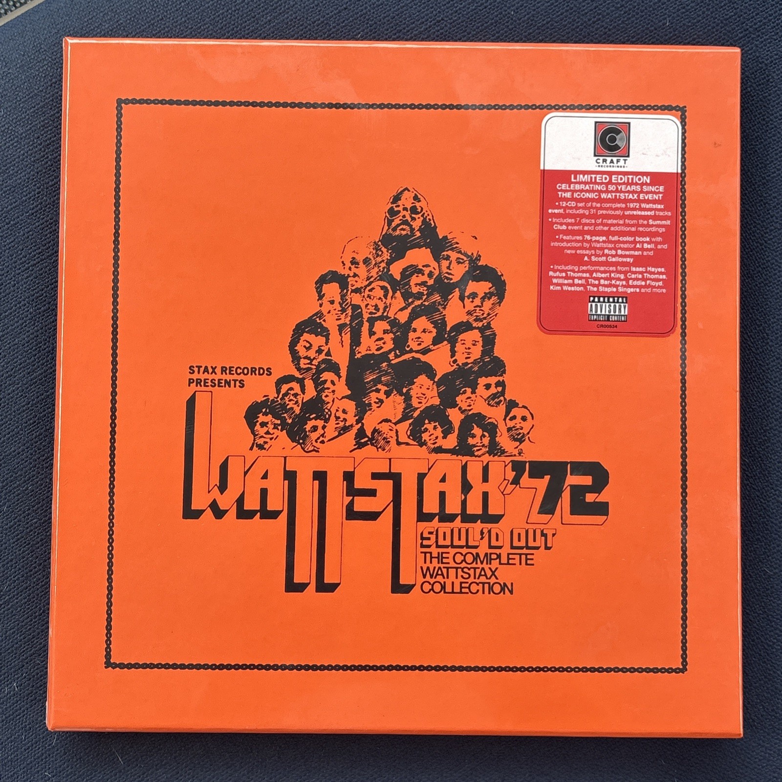 Soul’d Out: the Complete Wattstax Collection by Various (12 CD Set, 2023)