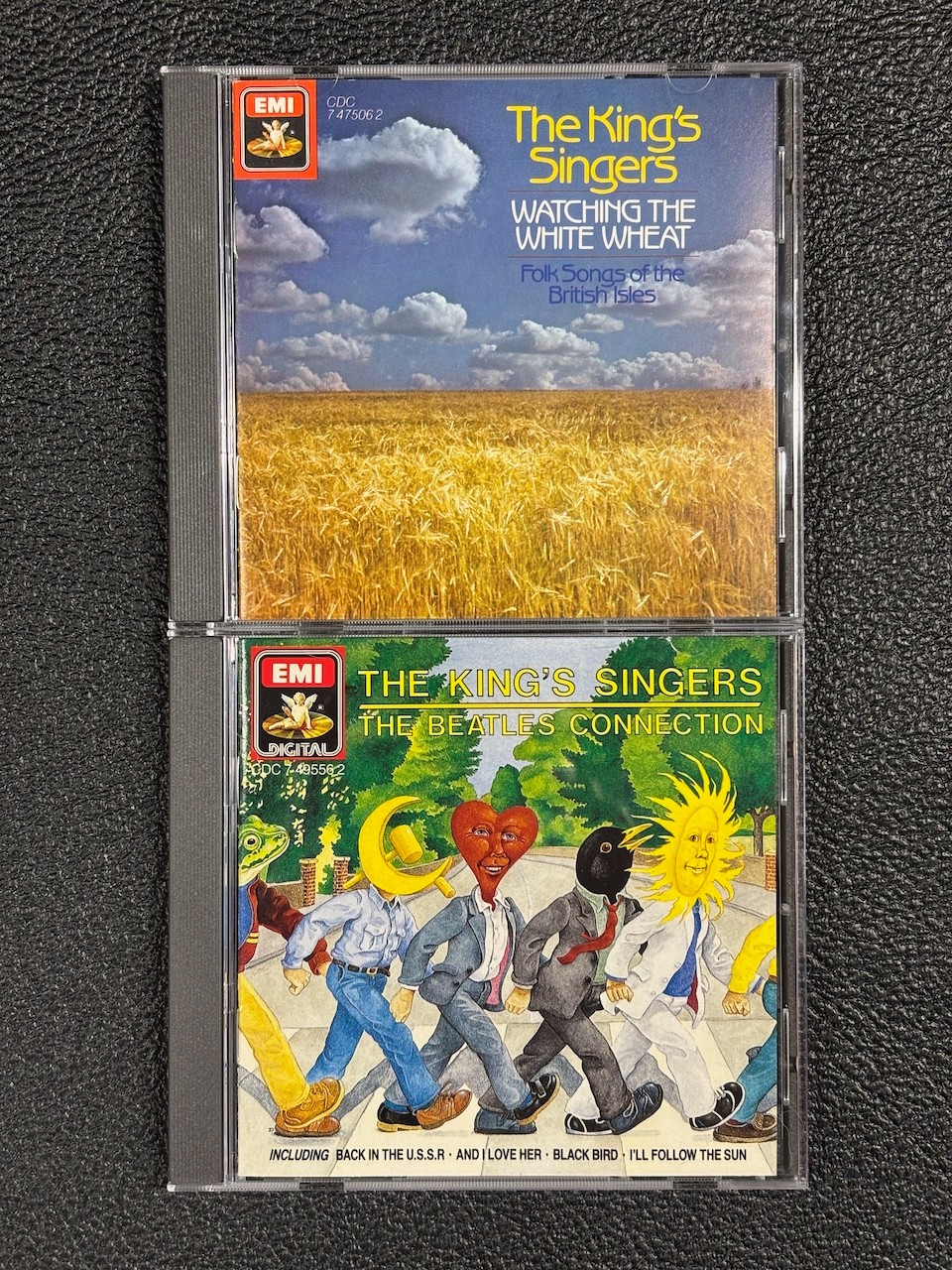 EMI West Germany CD Lot 2 Kings Singers Beatles Connection Folk Import WG
