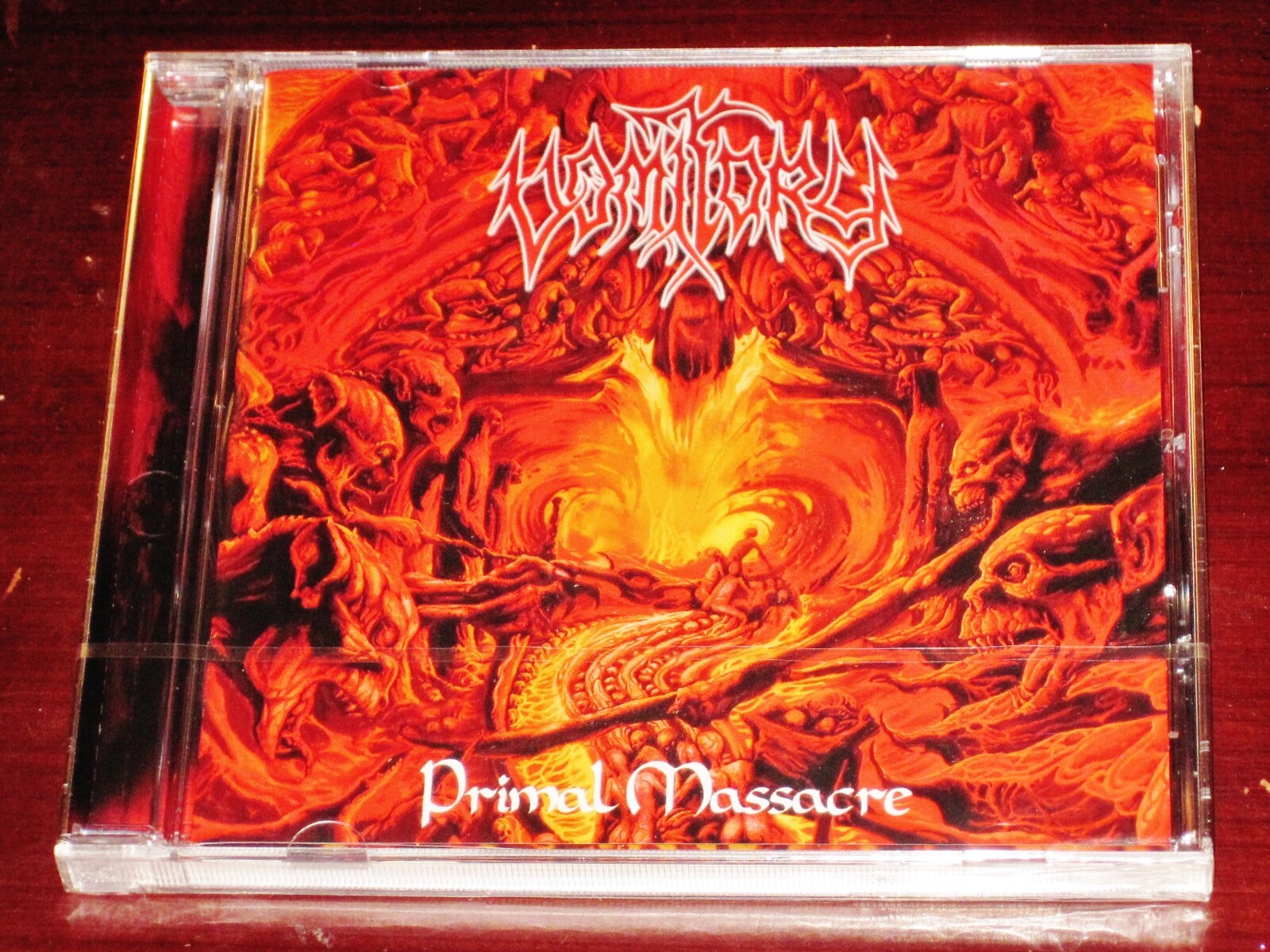 Vomitory: Primal Massacre CD 2004 Metal Blade Records Germany 3984-14486-2 NEW