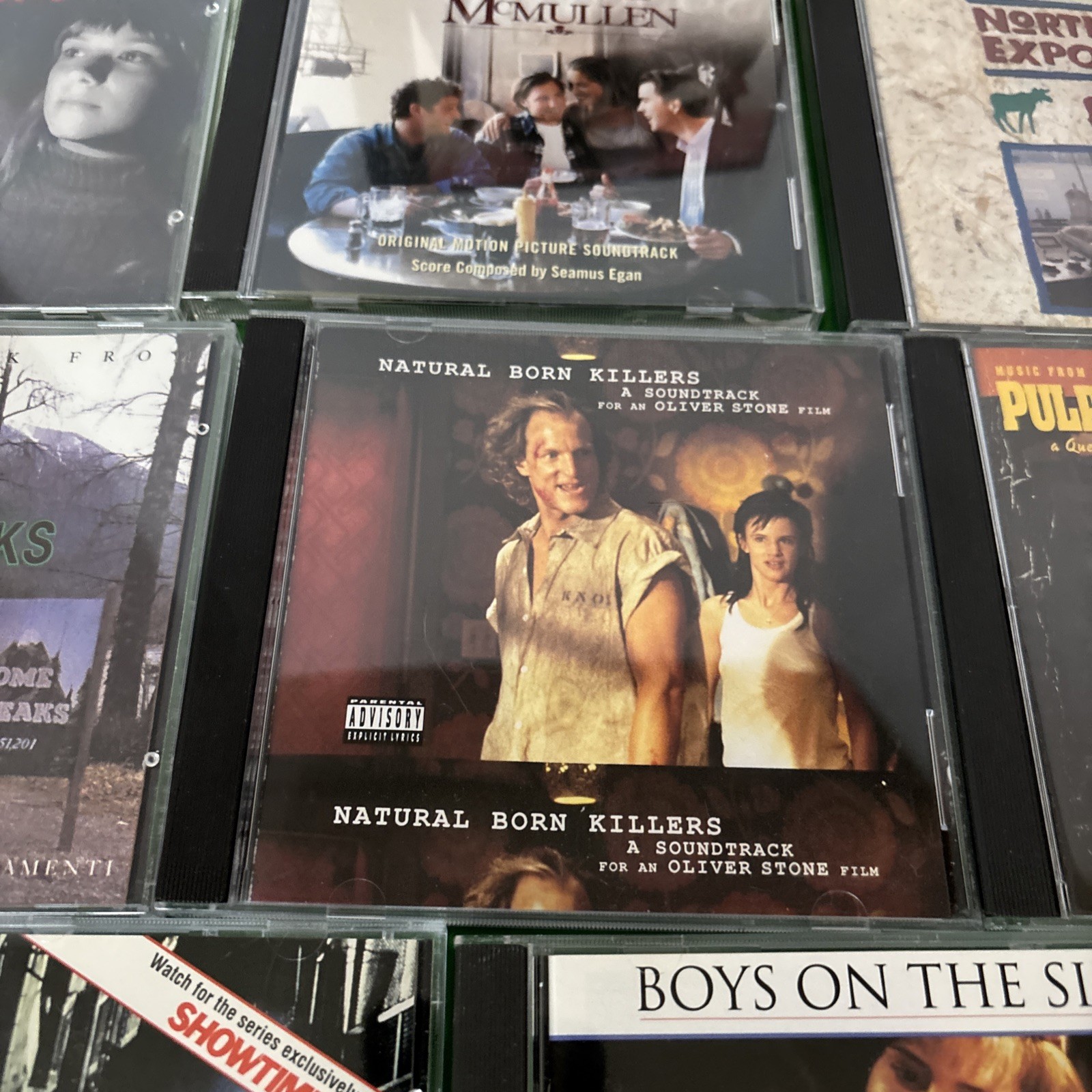 movie And Tv Show soundtrack cd lot Natural Killers Pulp Fiction Twin Peaks