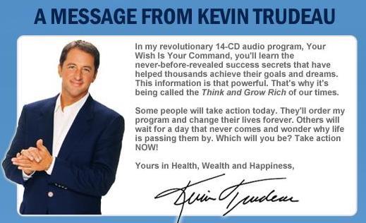 👀~ NEWEST VERSION — Your Wish is Your Command -14 Audio CD set – Kevin Trudeau