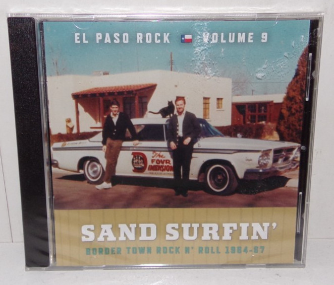 SAND SURFIN: EL PASO ROCK – Vol 9 – Norton Records – Brand New Sealed CD