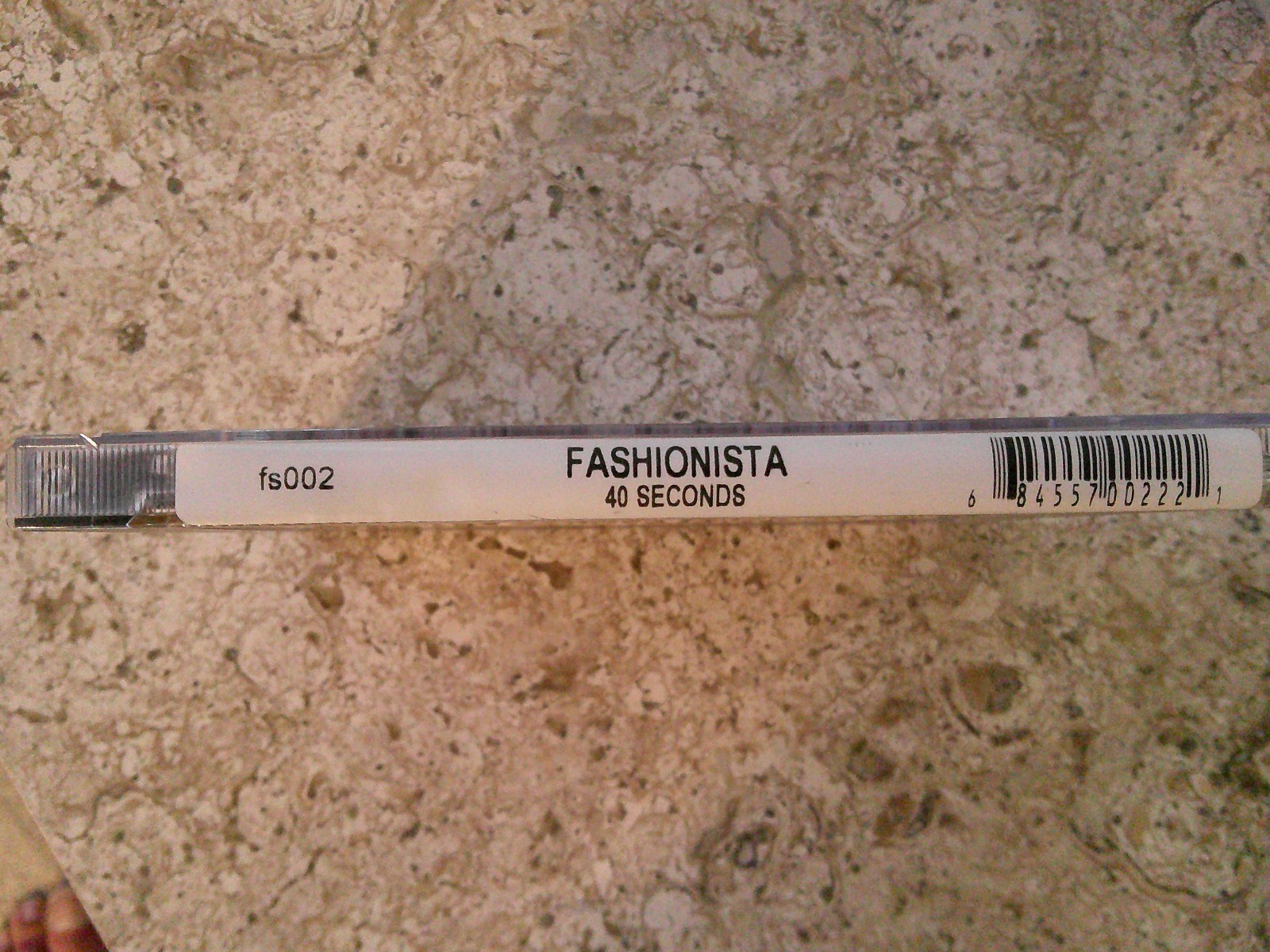 Fashionista “40 Seconds” CD In Mint Condition. FS002. 2004. Rare