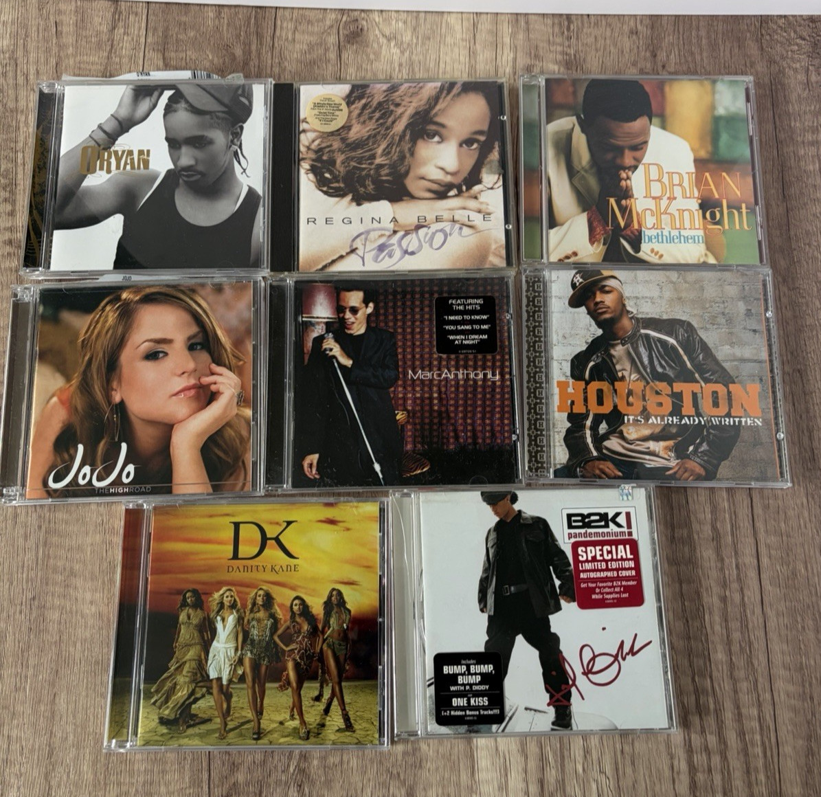 Mixed Genre CD Lot 8 DK B2K Marc Anthony McKnight 90s 2000s 2010s Music CDs