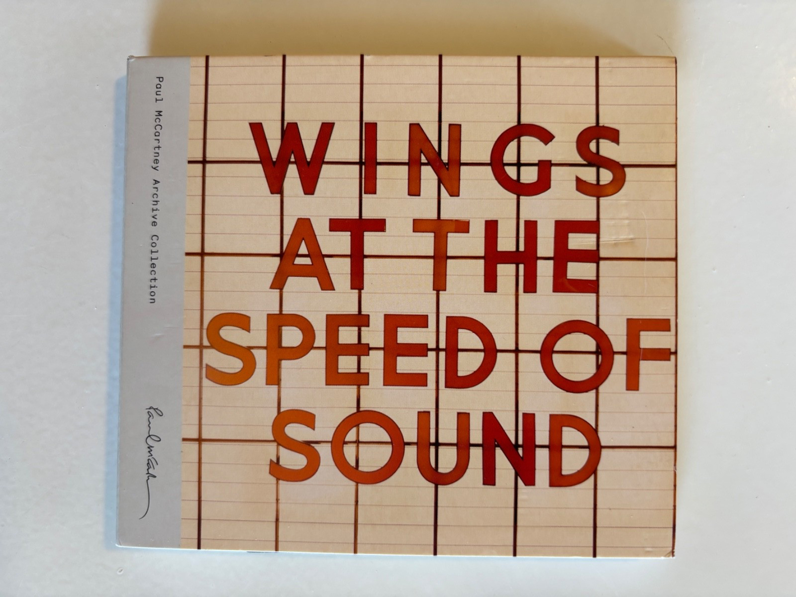 Paul McCartney ARCHIVES 2CD Wings At Speed of Sound 2015 BEAUTY COPY Played Once