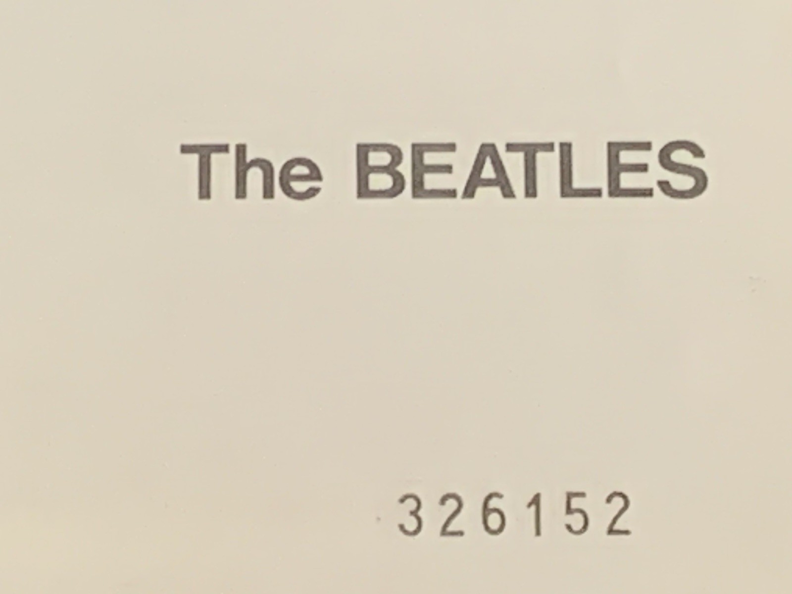2 CD Near Mint The Beatles White Album Numbered Stamped Parlophone Booklet US