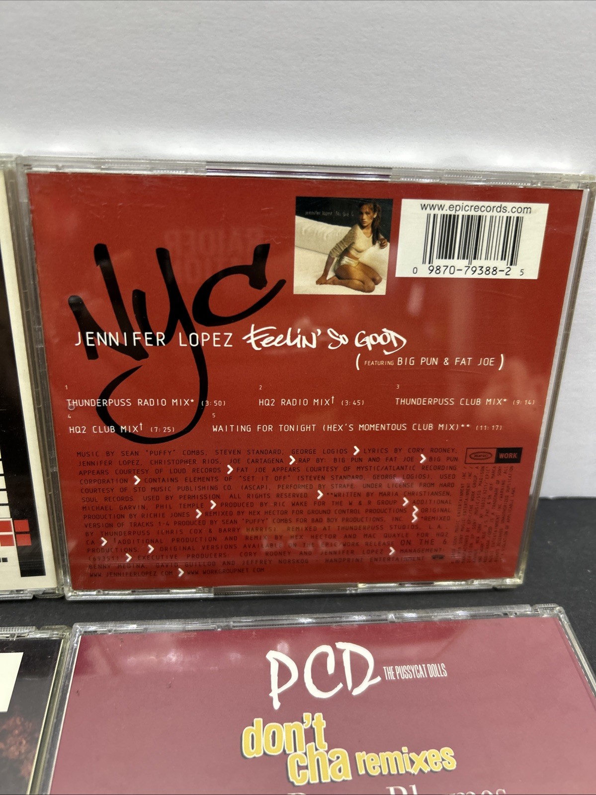 SOUL/R&B LOT OF 6 CD’S SHAKIRA, THALIA, JENNIFER LOPEZ, NIKKA COSTA, PCD, C+C