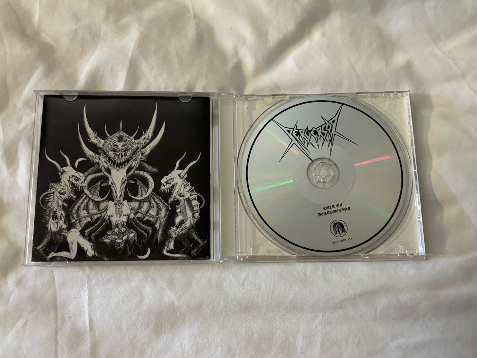 Perversor Cult of Destruction 2008 CD, Black Death Metal, Anti-Goth