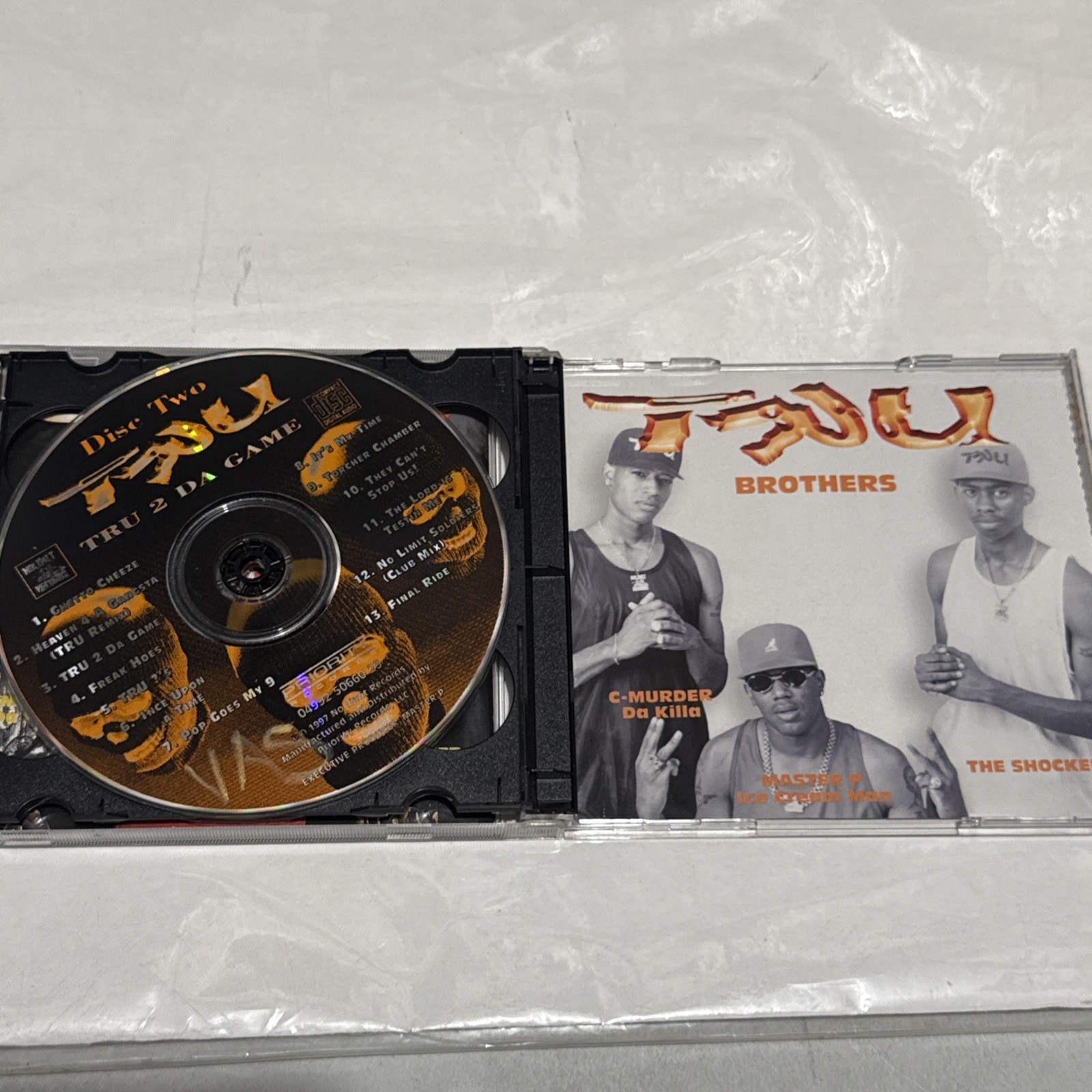 TRU – Tru 2 Da Game (2 Disc CD, 1997) Master P, C-Murder, Silk, No Limit Records