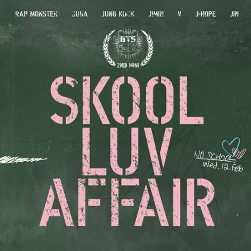 BTS [SKOOL LUV AFFAIR] 2nd Mini Album CD+115p Photo Book+Photo Card K-POP SEALED