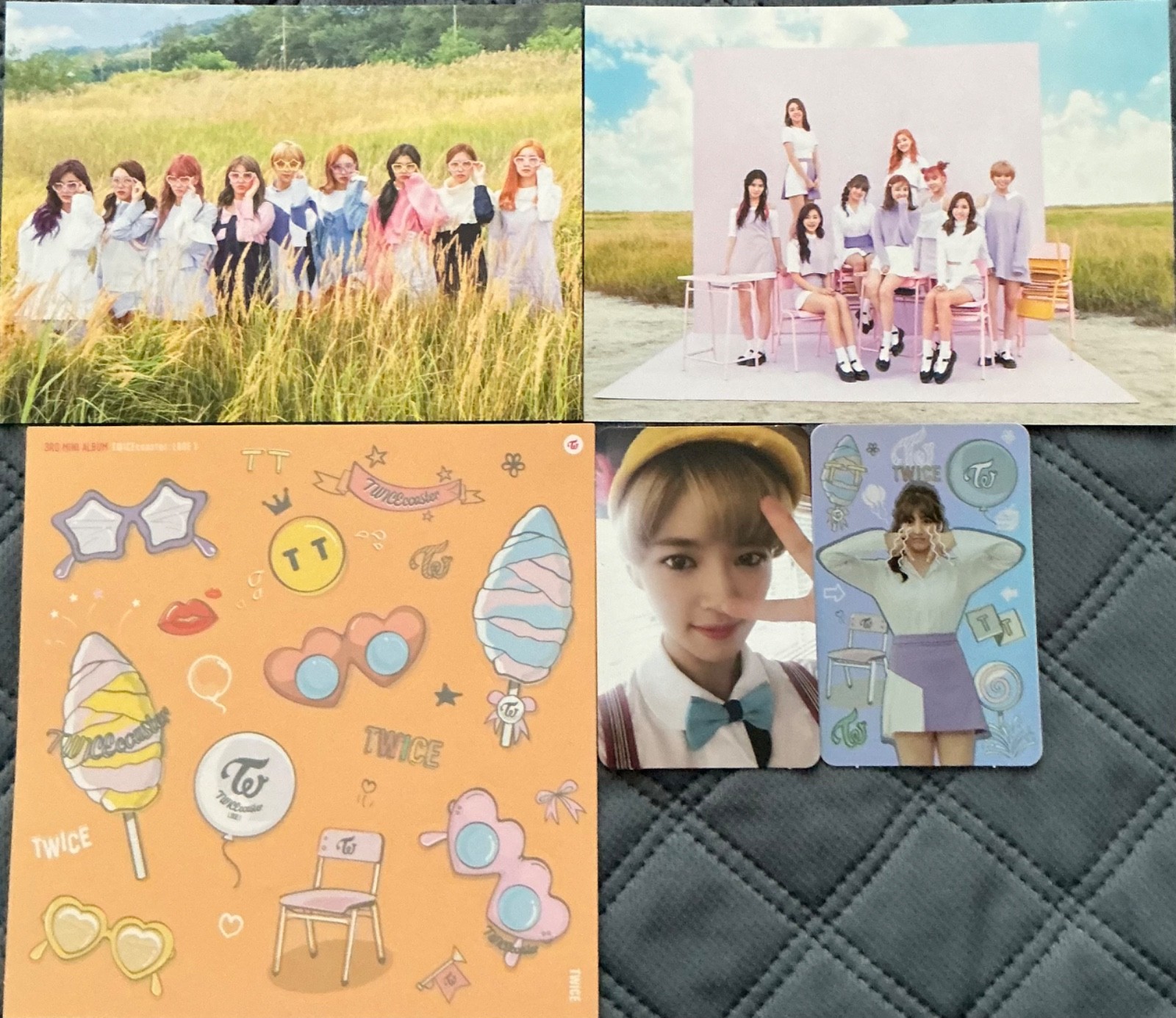 [UNSEALED] TWICE TWICECOASTER LANE 1 ALBUM APRICOT VER (JEONGYEON, JIHYO PC)
